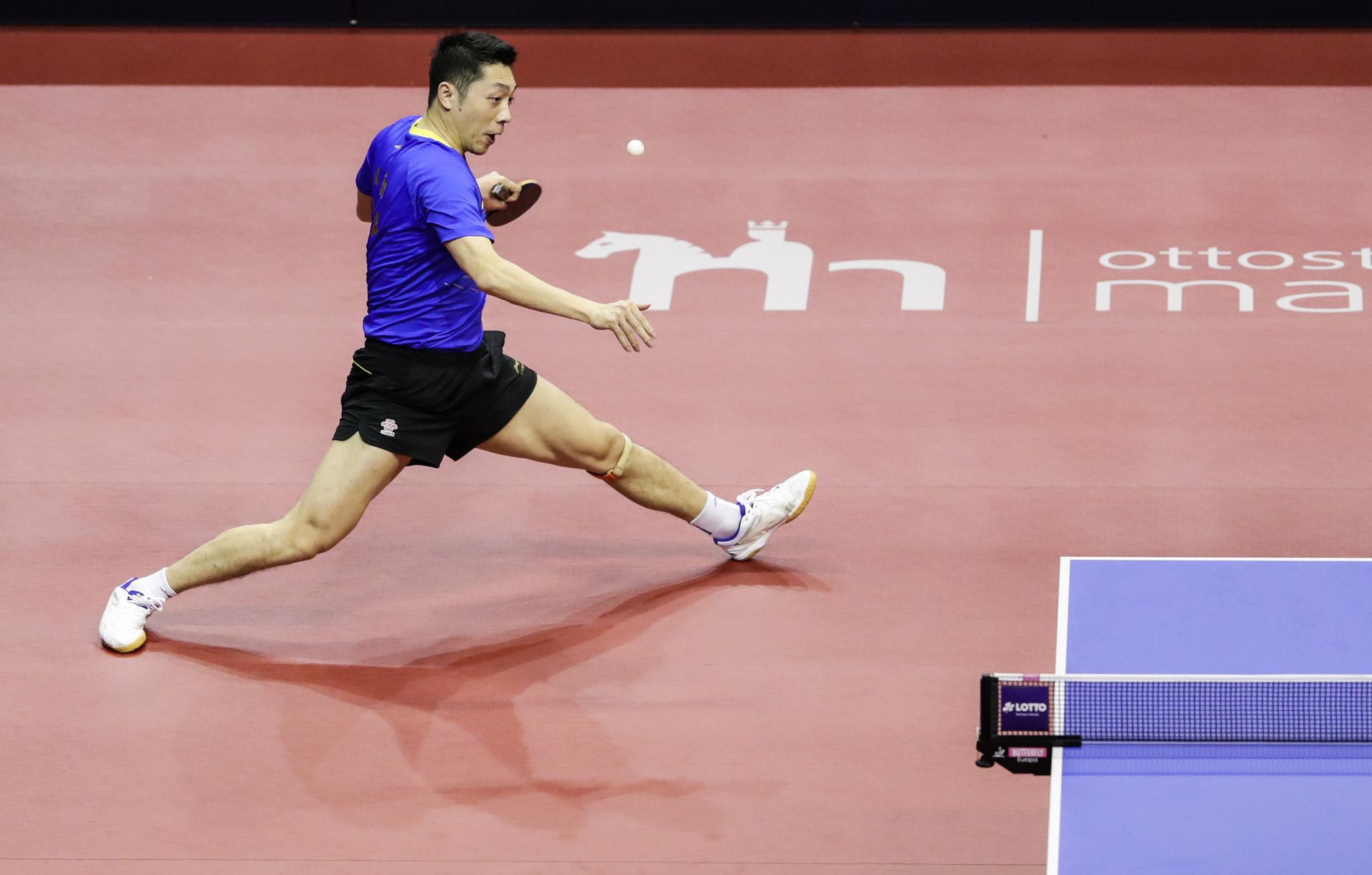 奥地利队鏖战德国队,许昕点燃赛场 奥地利队鏖战德国队,许昕点燃赛场