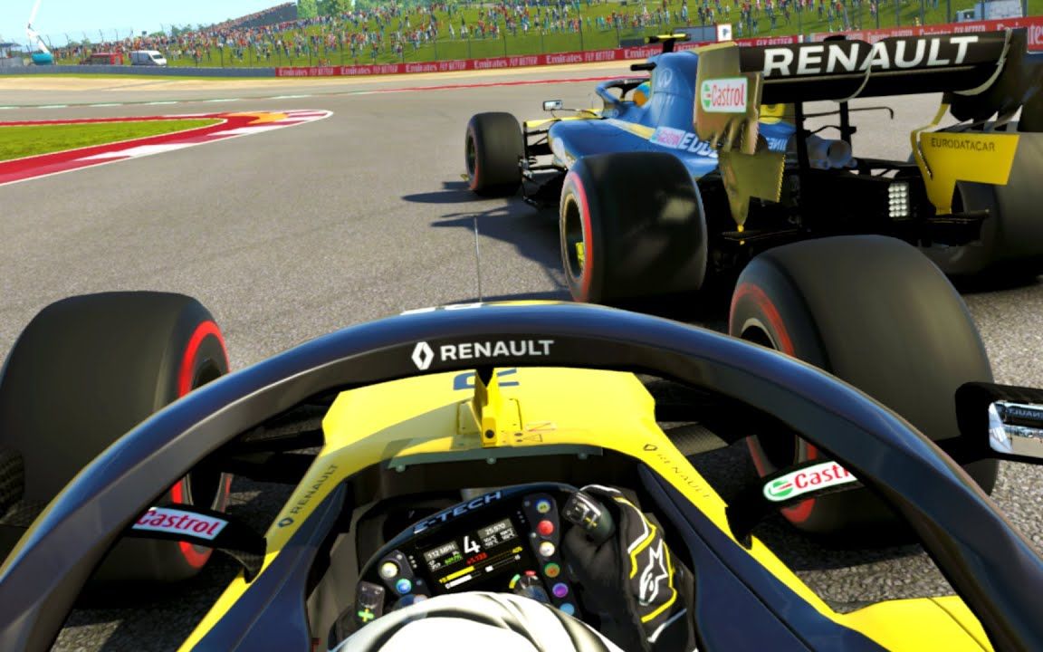 雷诺车队绝杀威廉姆斯,塞恩斯统治全场 雷诺车队绝杀威廉姆斯,塞恩斯统治全场